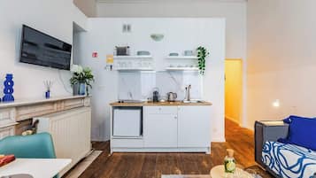 Televisie en een kantoor