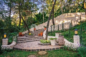 Villa, 2 Bedrooms, Garden View | Terrace/patio