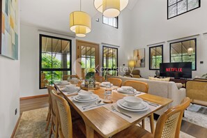 빌라, 침실 3개, 정원 전망 | 다이닝룸