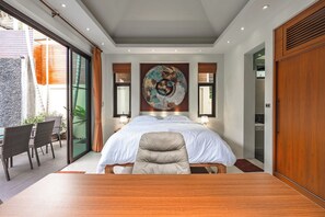 Villa, Balcony | Free WiFi - PoolVilla Jacuzzi & Mountain View V232 (Rawai)