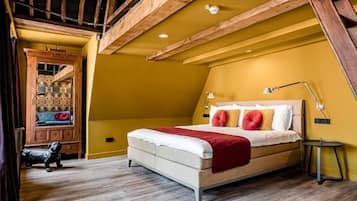 Kamar Keluarga, pemandangan kota | Brankas dan Wi-Fi gratis