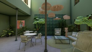 Lobby sitting area