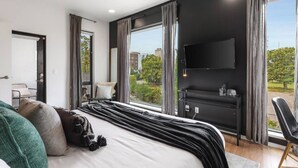 3 soverom, skrivebord, strykejern/-brett og wi-fi (inkludert)