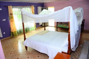 Bungalow dành cho gia đình, ban công, quang cảnh vườn | Truy cập Internet không dây miễn phí, bộ trải giường 