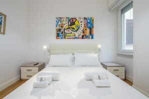 2 slaapkamers, een strijkplank/strijkijzer