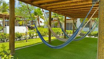 Overnatningsstedets område