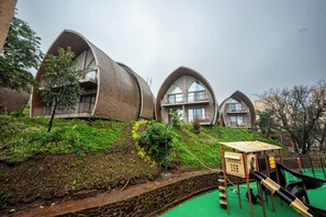 Fachada de la propiedad
