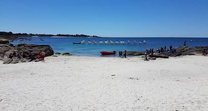 House in Concarneau 50m from the beach and the GR34 coastal path at Le Cabellou