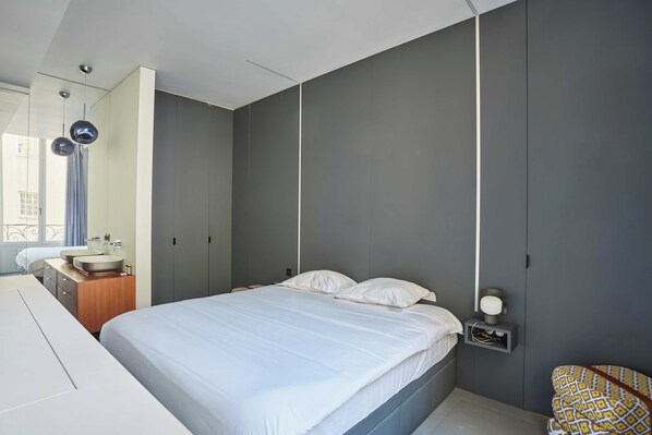 Appartement | 1 chambre, espace de travail pour ordinateurs portables