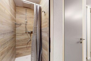 Shower - Chalet in Les Agettes with mountain view (Les Agettes)