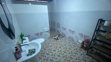 Towels, toilet paper