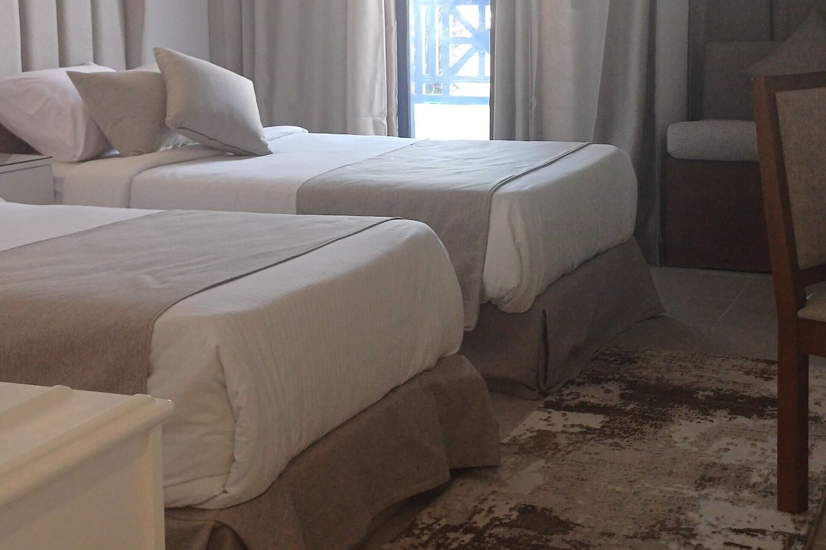 Habitación estándar con 1 cama matrimonial o 2 individuales | Wifi gratis
