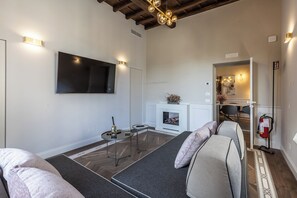 Appartamento Deluxe "vista fiume" | Living area