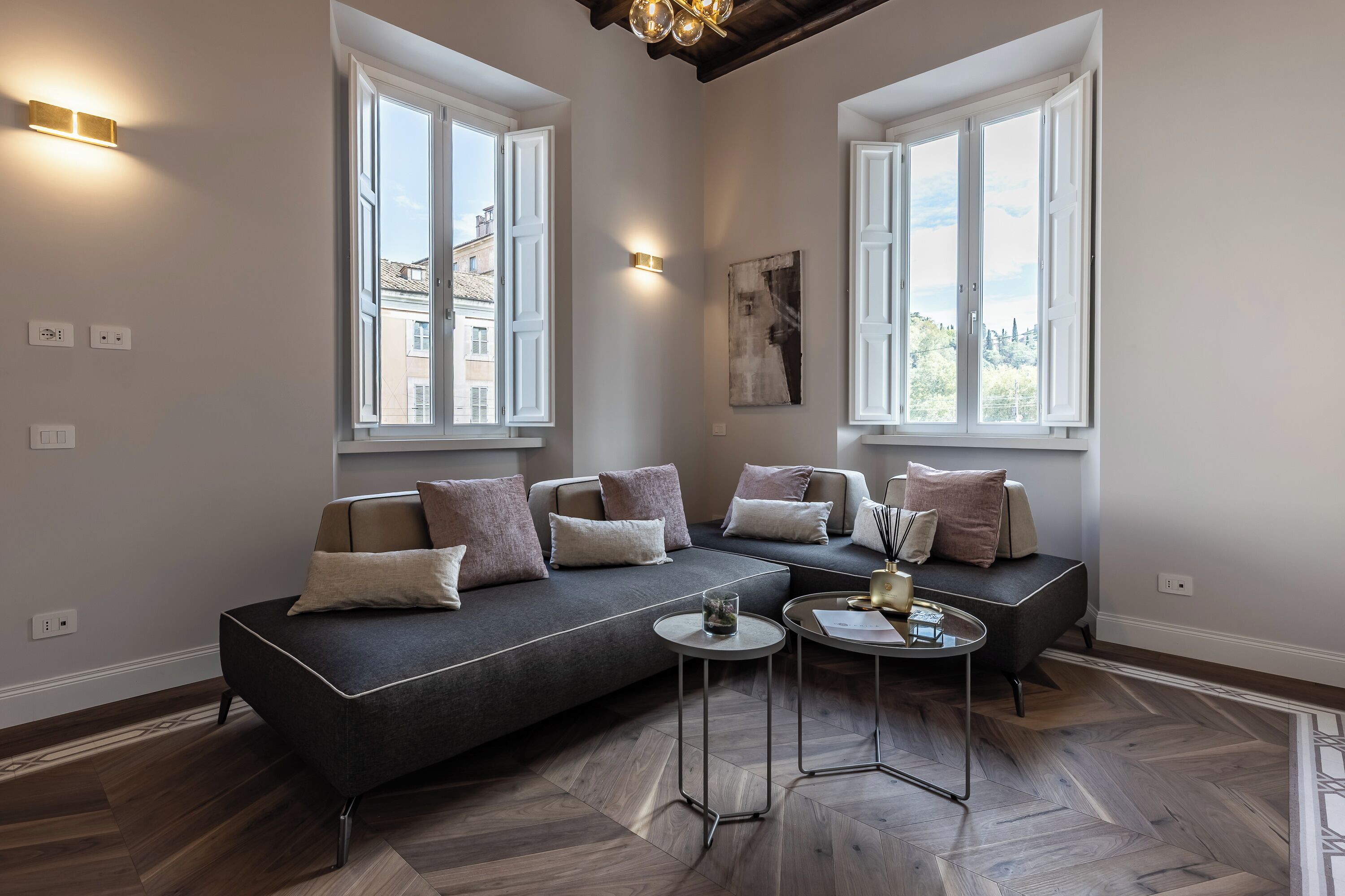 Appartamento Deluxe "vista fiume" | Oleskelualue