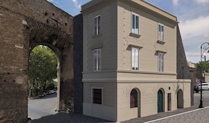 Fassade der Unterkunft