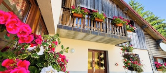 Gîte l'Essentiel, farmhouse group accommodation with spa and sauna, playground