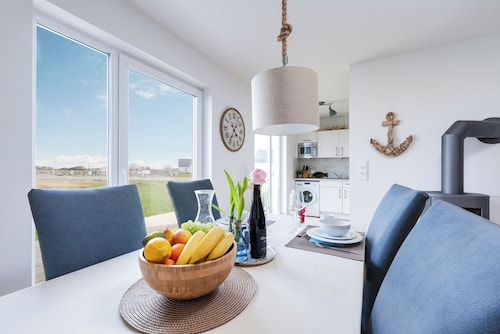 Frische Brise - Infrarot-Sauna, Kamin, Badewanne, Terrasse, Garten