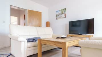 TV, DVD player, stereo