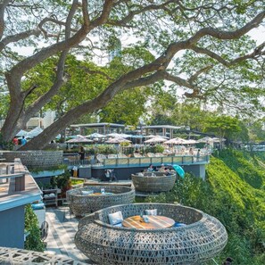 Restaurante al aire libre