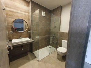 Towels, soap, toilet paper