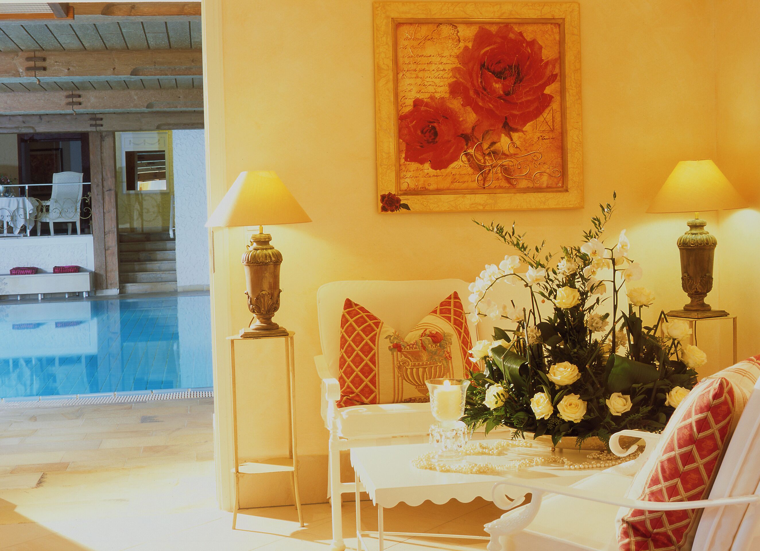 Een sauna, een stoombad, lichaamsbehandelingen, gezichtsbehandelingen