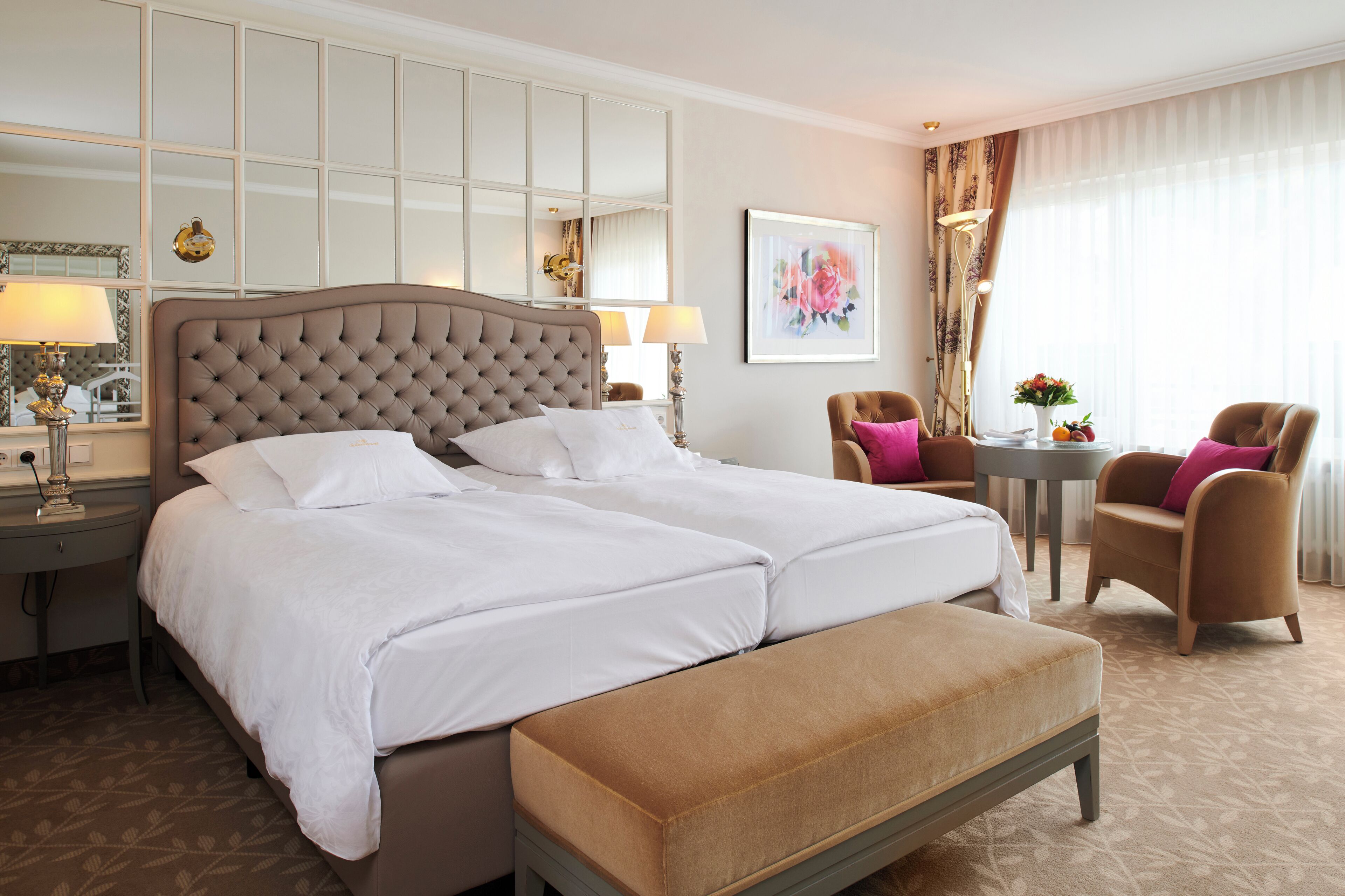 Luxury Double Room, Balcony, Garden View