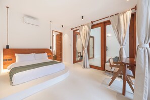 Villa, Private Pool, Garden View | In-room safe, desk, laptop workspace, iron/ironing board - SEACLUB Siargao (General Luna)