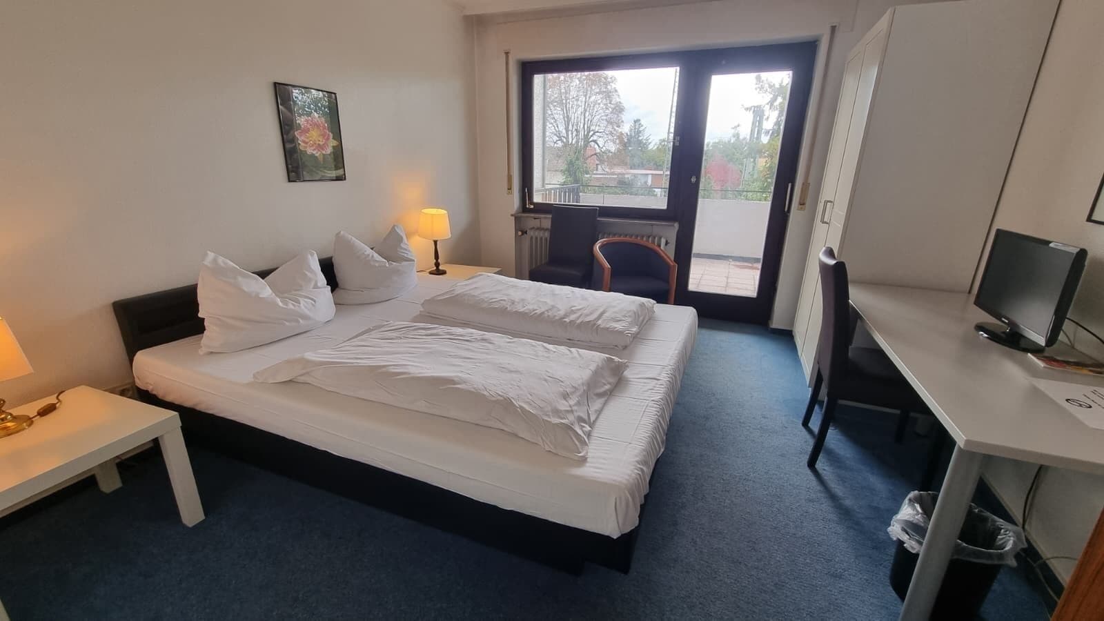 Comfort-Doppelzimmer, eigenes Bad | Schreibtisch, kostenloses WLAN