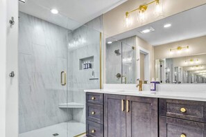 Shower, towels