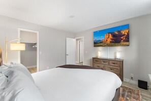 2 dormitorios, escritorio, tabla de planchar con plancha y wifi gratis