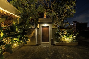 Fachada da propriedade