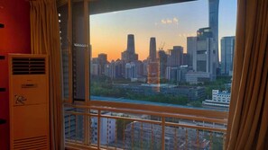 Studio Suite tiện nghi đơn giản, quang cảnh thành phố | Quang cảnh thành phố