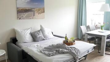 1 bedroom, WiFi, bed sheets