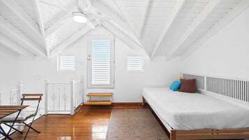 1 bedroom, iron/ironing board, travel crib, free WiFi