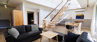 Eupraxia | Three-Bedroom Apartment, Art by PraXis Apartments