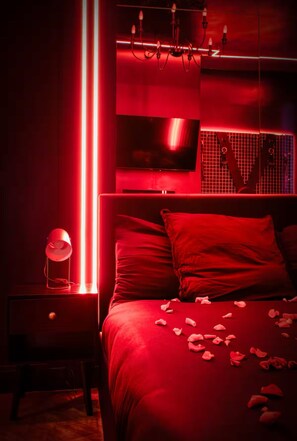 1 室のベッドルーム、WiFi、ベッドシーツ