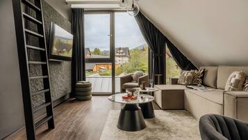 Apartamento grand | Sala de estar | Smart TV