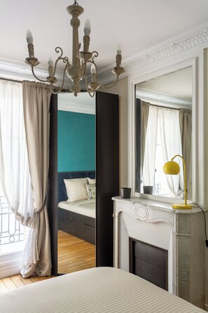 1 Schlafzimmer, Bügeleisen/Bügelbrett, Bettwäsche