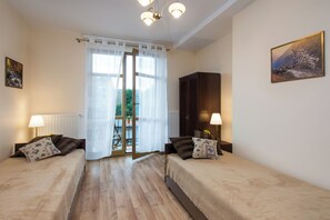 4 habitaciones y caja de seguridad en la habitación