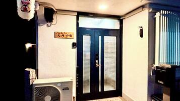 Overnatningsstedets facade