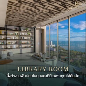 Condo, 1 Bedroom, Accessible, Smoking | Living room - 35th Floor Sea View Beauty (Pattaya)