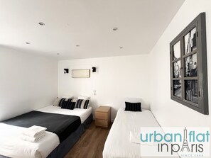 3 bedrooms, iron/ironing board, free WiFi, bed sheets