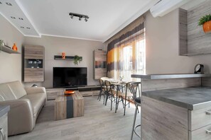 Televisie en een kantoor