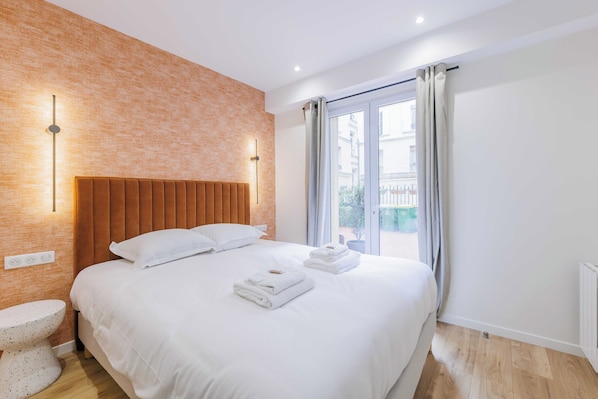 Appartement | 2 chambres, espace de travail pour ordinateurs portables