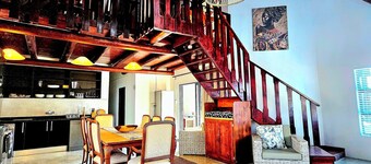 Beautiful 4-bedroom family house with AC on the river in Marloth Park.