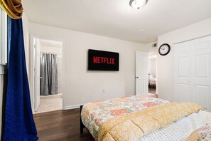 1 bedroom, WiFi, bed sheets