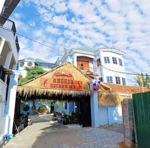 Façade de l’hébergement