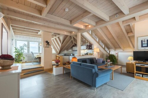 Apartment „Studiowohnung“ mit Bergblick, Gemeinschaftsterrasse und WLAN