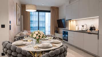 Superior-lejlighed - byudsigt | Opholdsområde