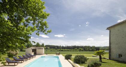 Villa Moundo 10p With Pool Nearby Monflanquin